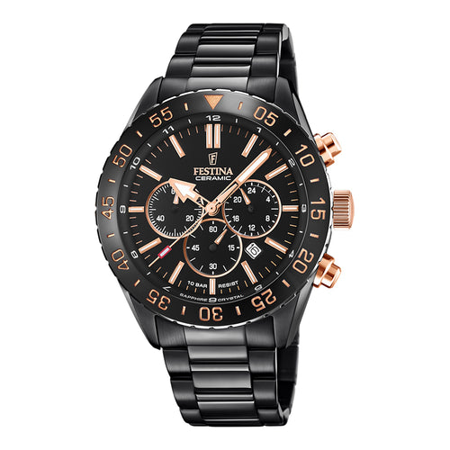 Festina Ceramic F20577/1 Montre Hommes Chronographe