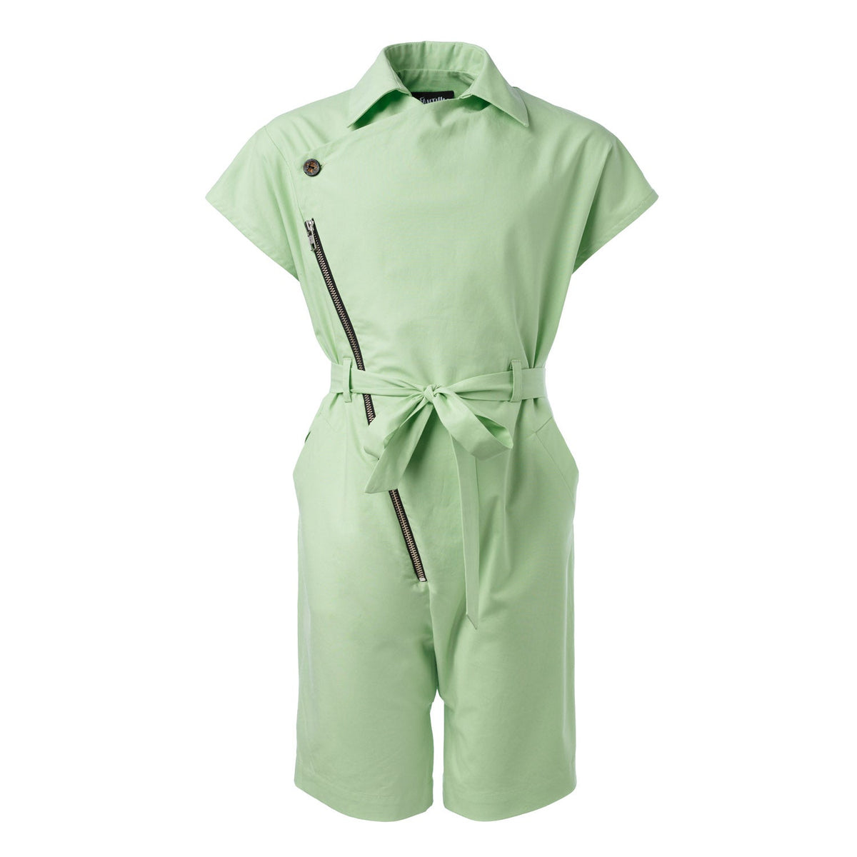 The Cotton Jumpsuit — Green